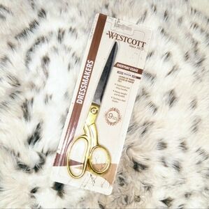 Westcott Gold Handled Dressmaker Scissors